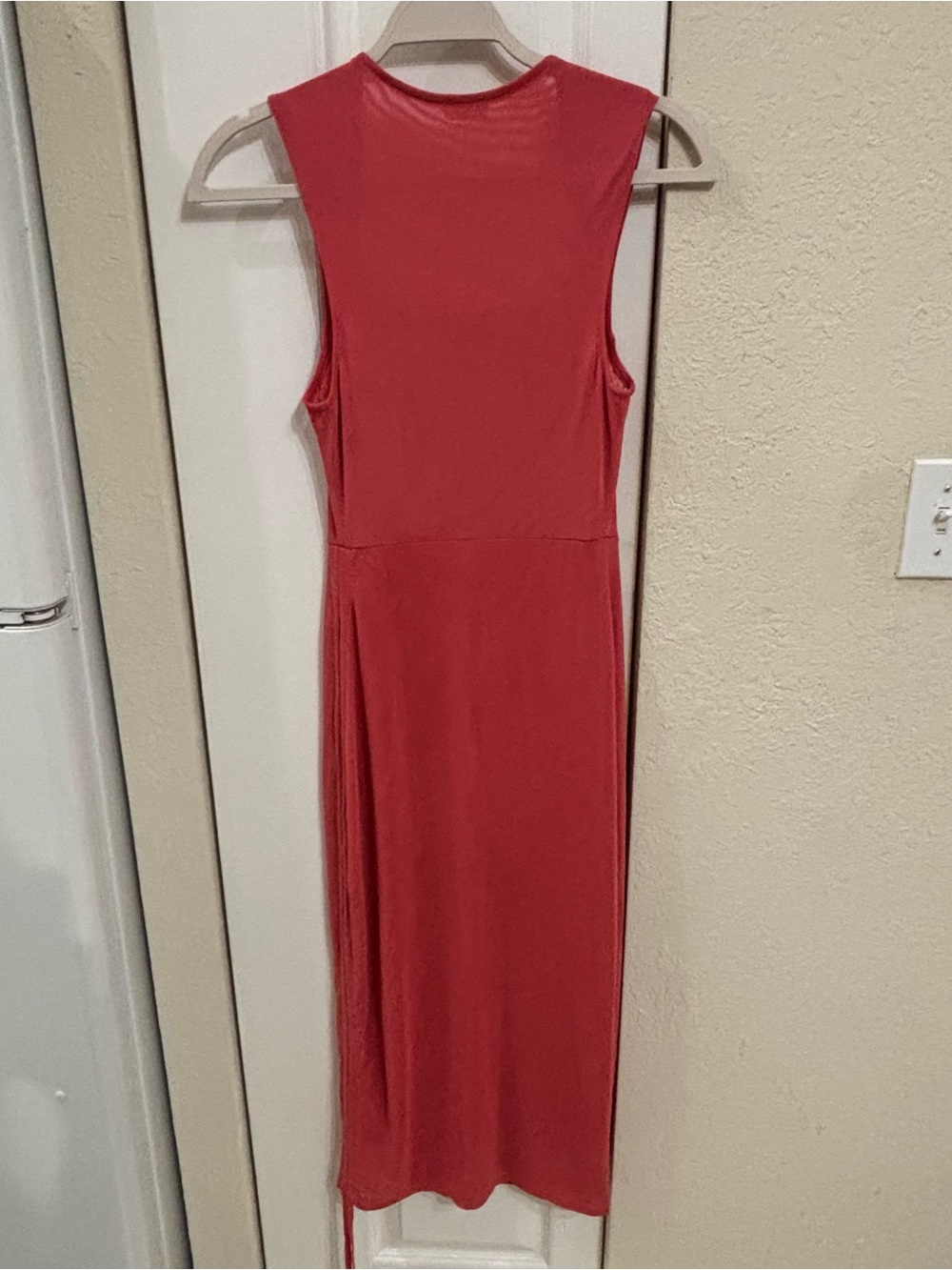 Free People Red Sleeveless Corset Lace Bodycon Dress NWOT - Picture 5 of 10